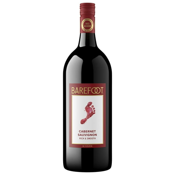 Barefoot Cellars Cabernet Sauvignon Red Wine 1.5L Bottle
