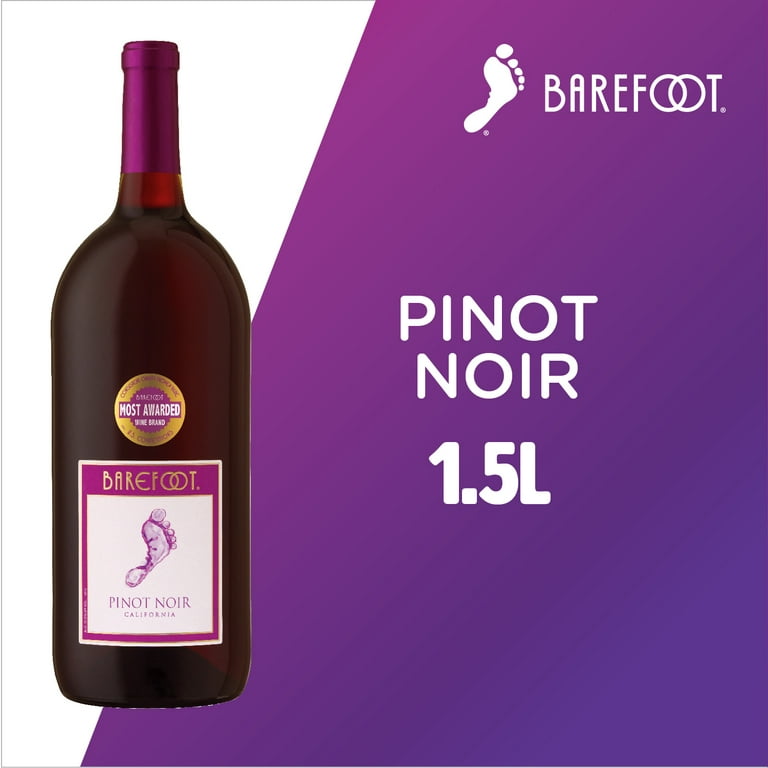 Uluru navneord Vugge Barefoot Cellars California Pinot Noir Red Wine, 1.5 Liter Glass Bottle -  Walmart.com