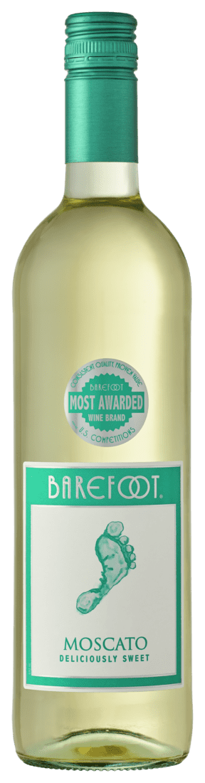 Barefoot Cellars Moscato White Wine, 750ml Bottle
