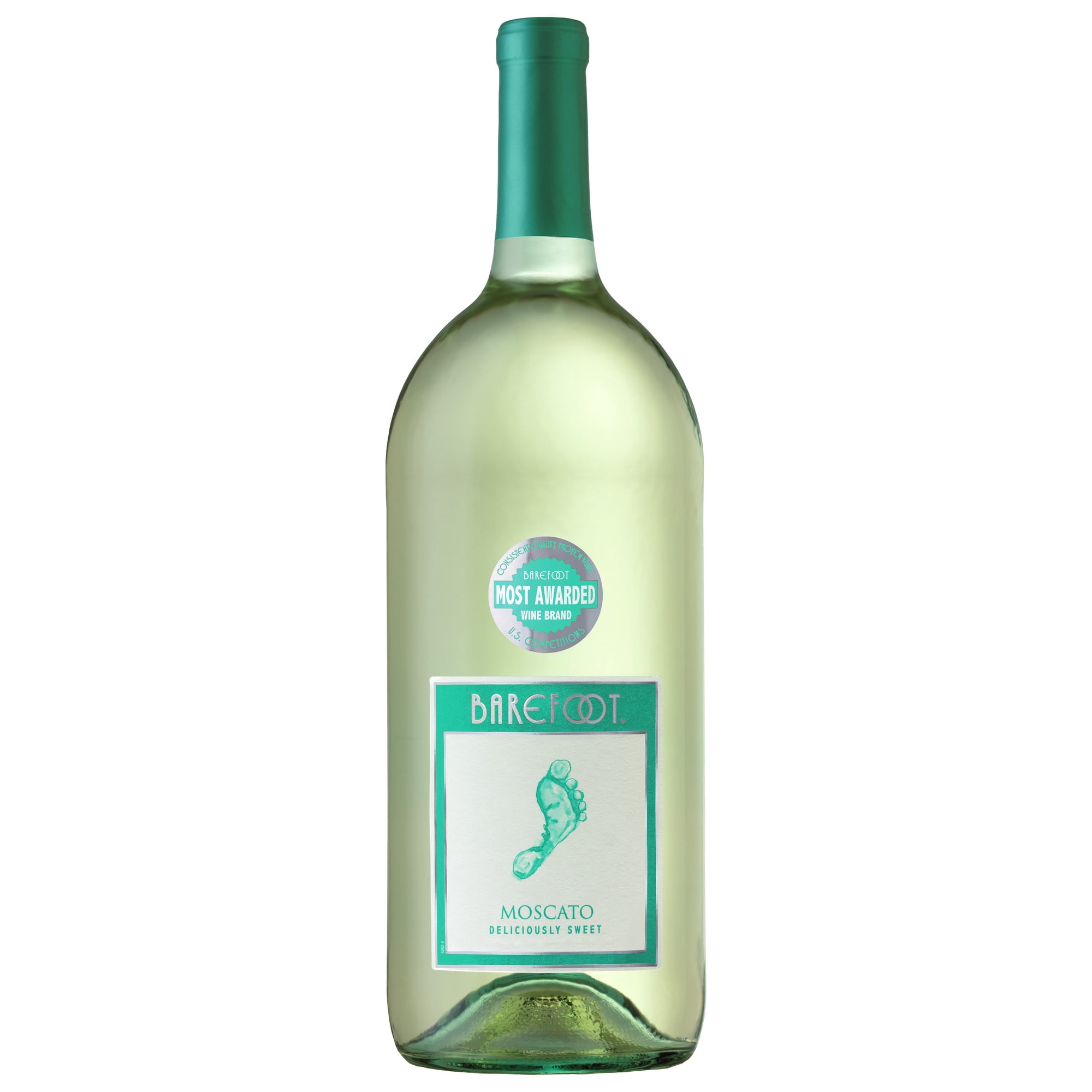 Barefoot Cellars Moscato White Wine, California, 1.5L Glass Bottle