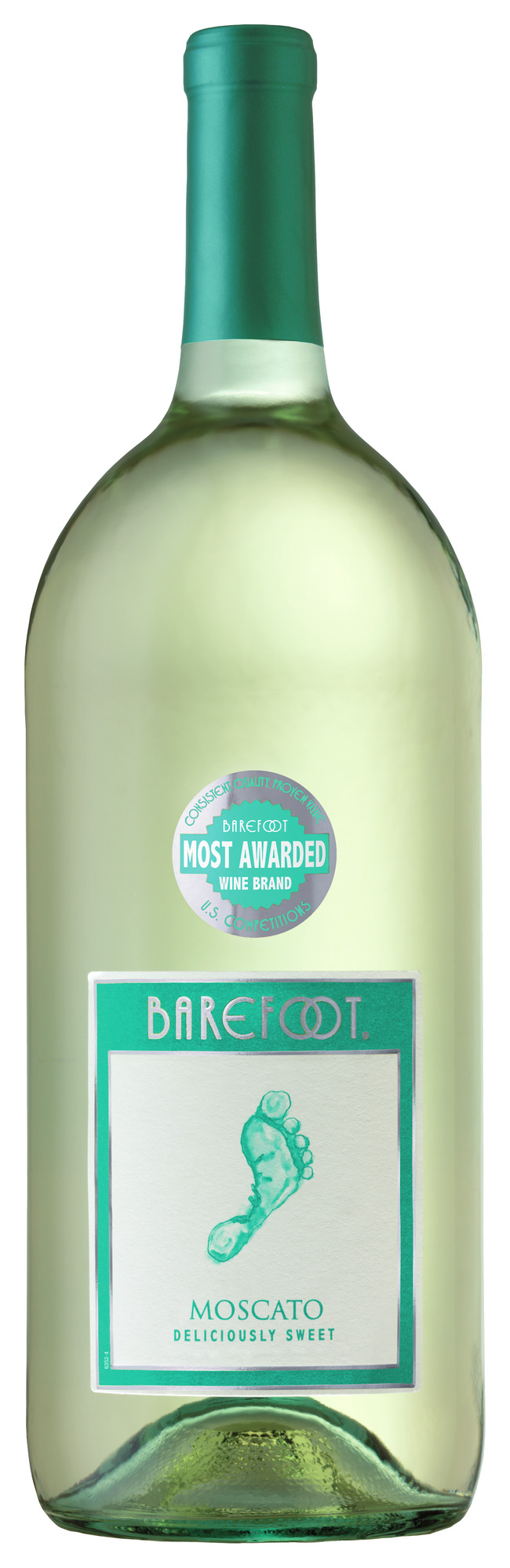 Barefoot Cellars Moscato White Wine California 1 5L Glass Bottle Barefoot Cellars Moscato White Wine California 1 5L Glass Bottle
