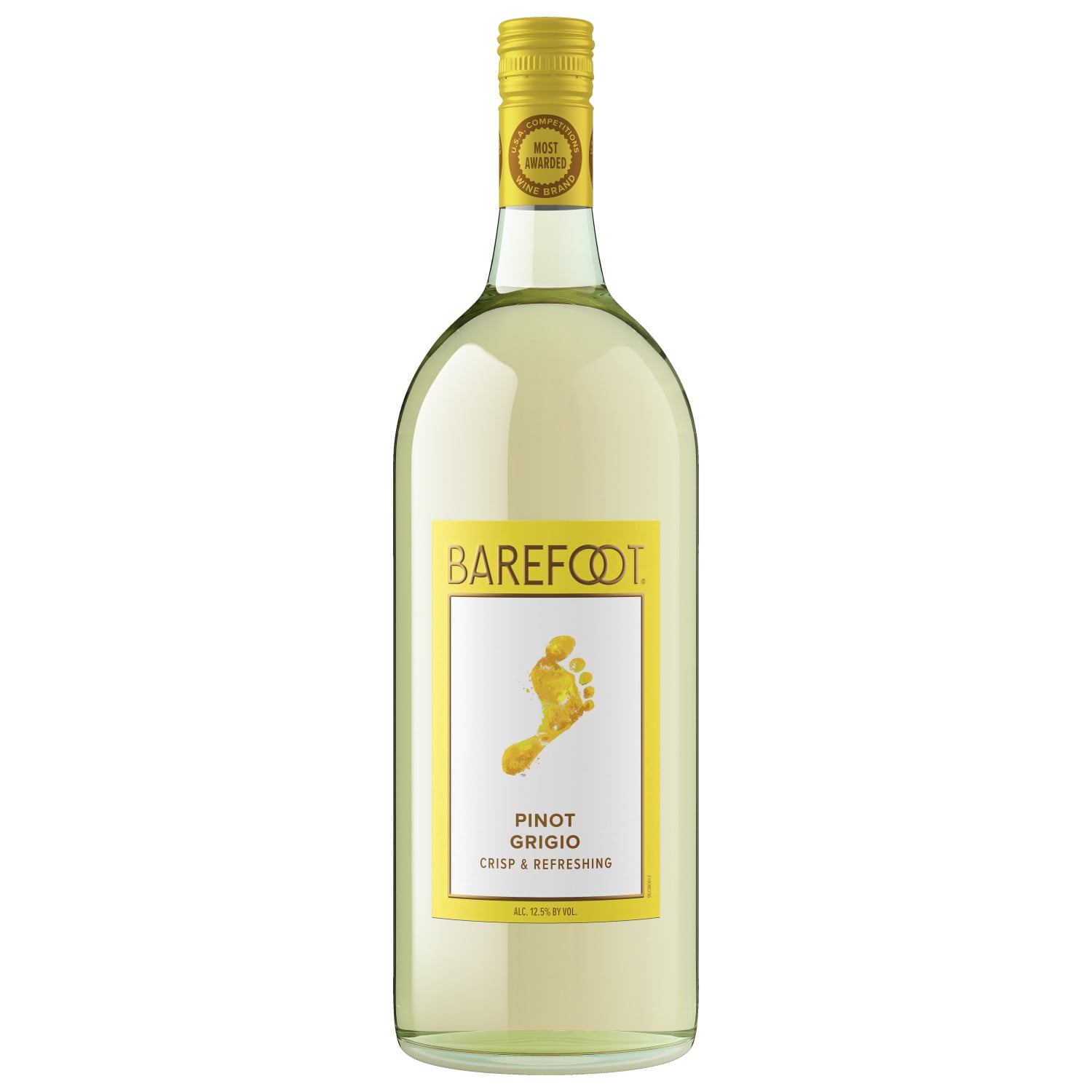 Barefoot Cellars Pinot Grigio White Wine 1.5L Bottle