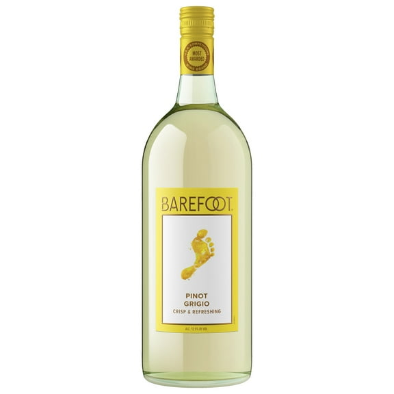 Barefoot Cellars Pinot Grigio White Wine 1.5L Bottle
