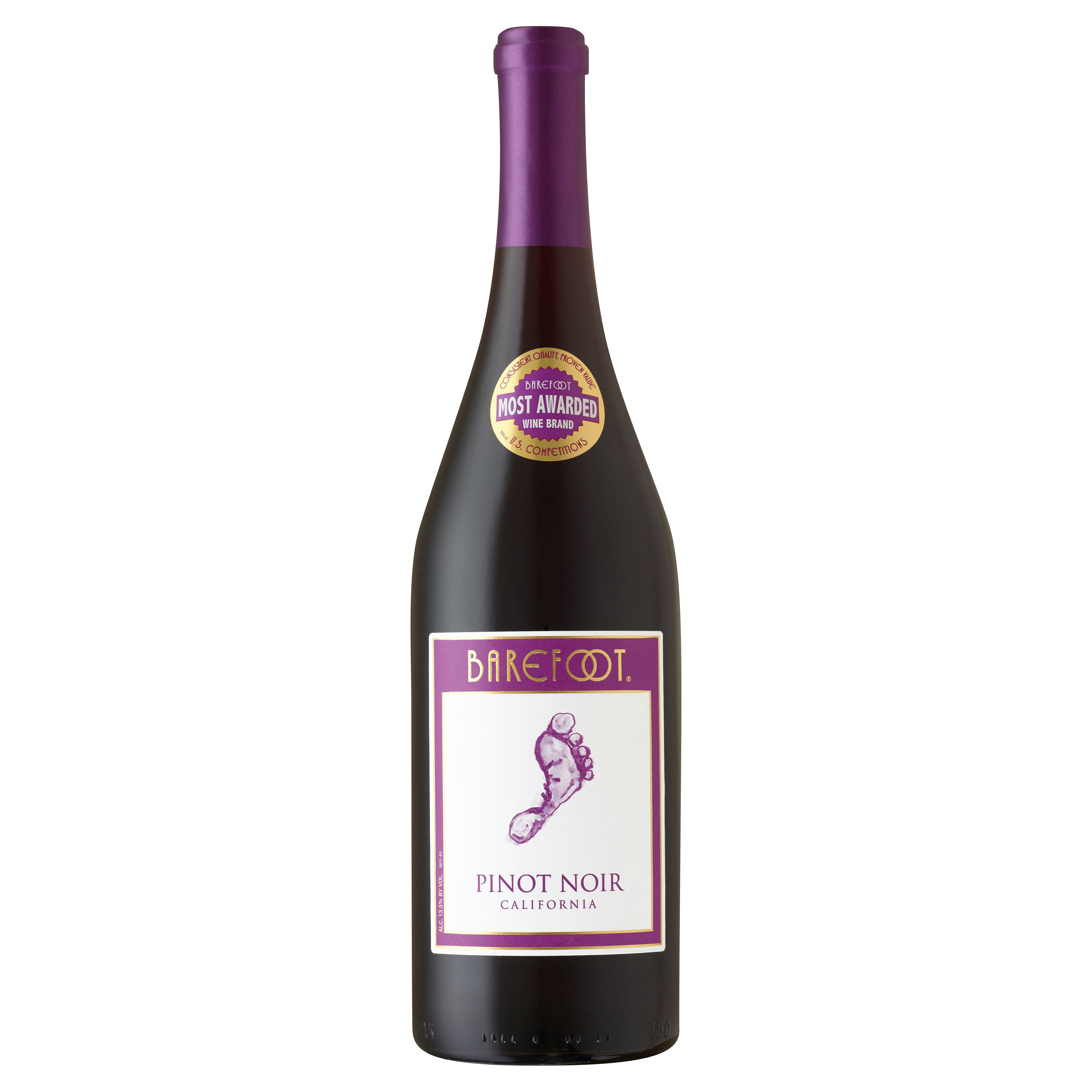 Barefoot Cellars Pinot Noir Red Wine, 750ml Bottle