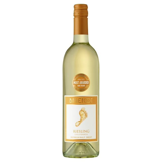 Barefoot Cellars Riesling White Wine, 750ml Bottle