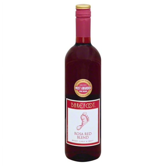 Barefoot Cellars Rosa Red Blend Red Wine, 750ml Bottle