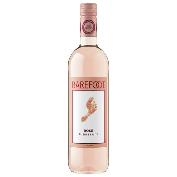 Barefoot Cellars Rose Wine, 750ml Bottle, California