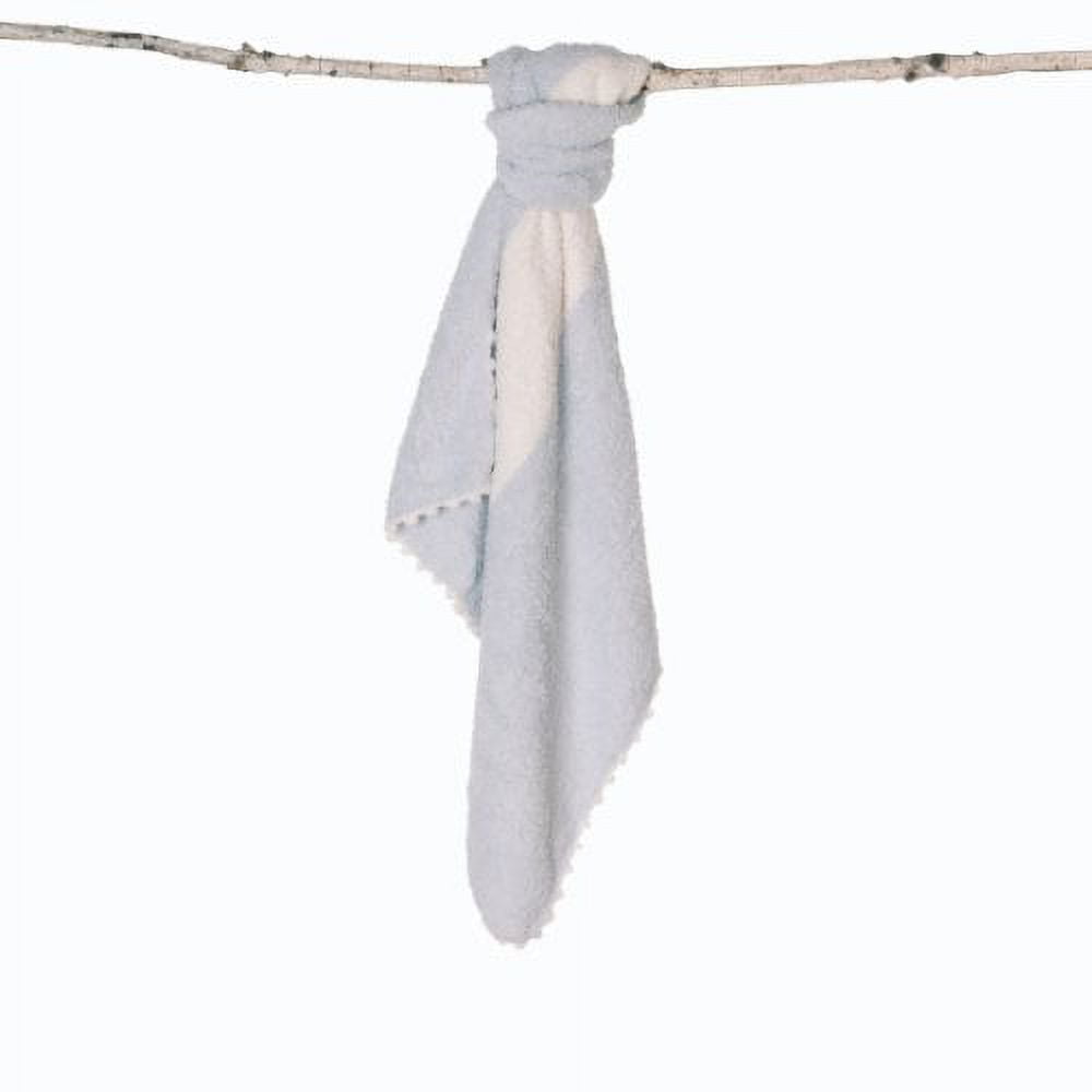 Barefoot Dreams Cozy Chic Striped Receiving Blanket (Pink, 30x 32