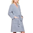 thumbnail image 1 of Barefoot Dreams® CozyChic® Solid Robe, Moonbeam, L/XL, 1 of 2