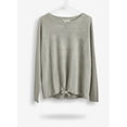 thumbnail image 1 of Barefoot Dreams Cozychic Ultra Lite Slouchy Pullover - Soft Knit Drawstring Hem Top, 1 of 5