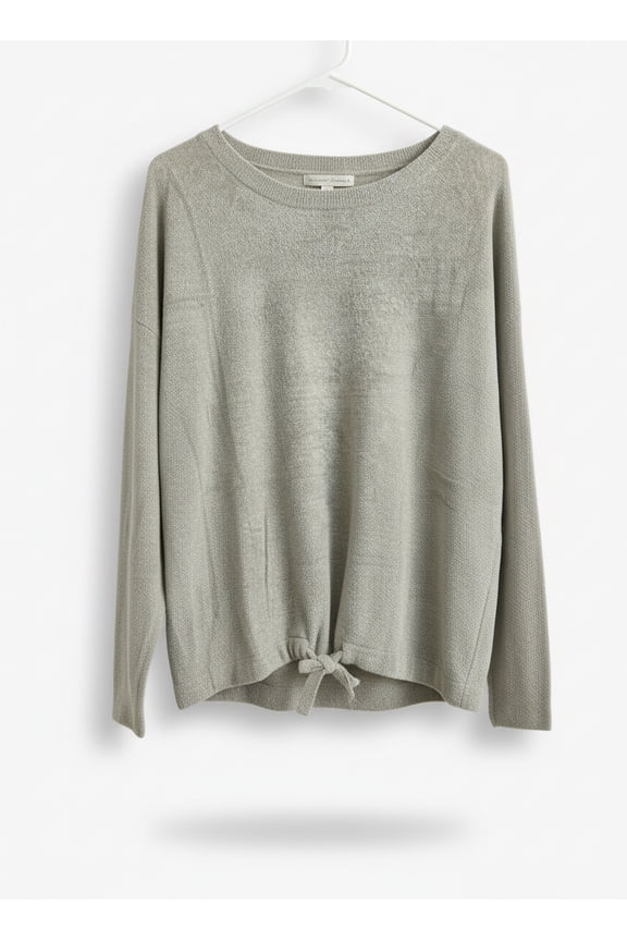 Cozychic Ultra Lite Slouchy Pullover - Soft Knit Drawstring Hem Top