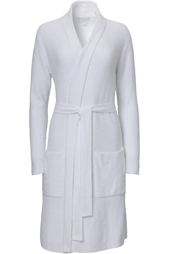 Women's CozyChic Lite He Ribbed Robe, Faded Sea-Salt, Large/Extra-Large