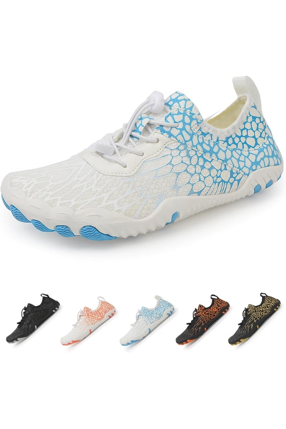 Barefoot Hiking Shoes for Men & Women Wide Toe Box - Non-Slip Lightweight Trail Runners for Outdoor Yoga Beach Travel