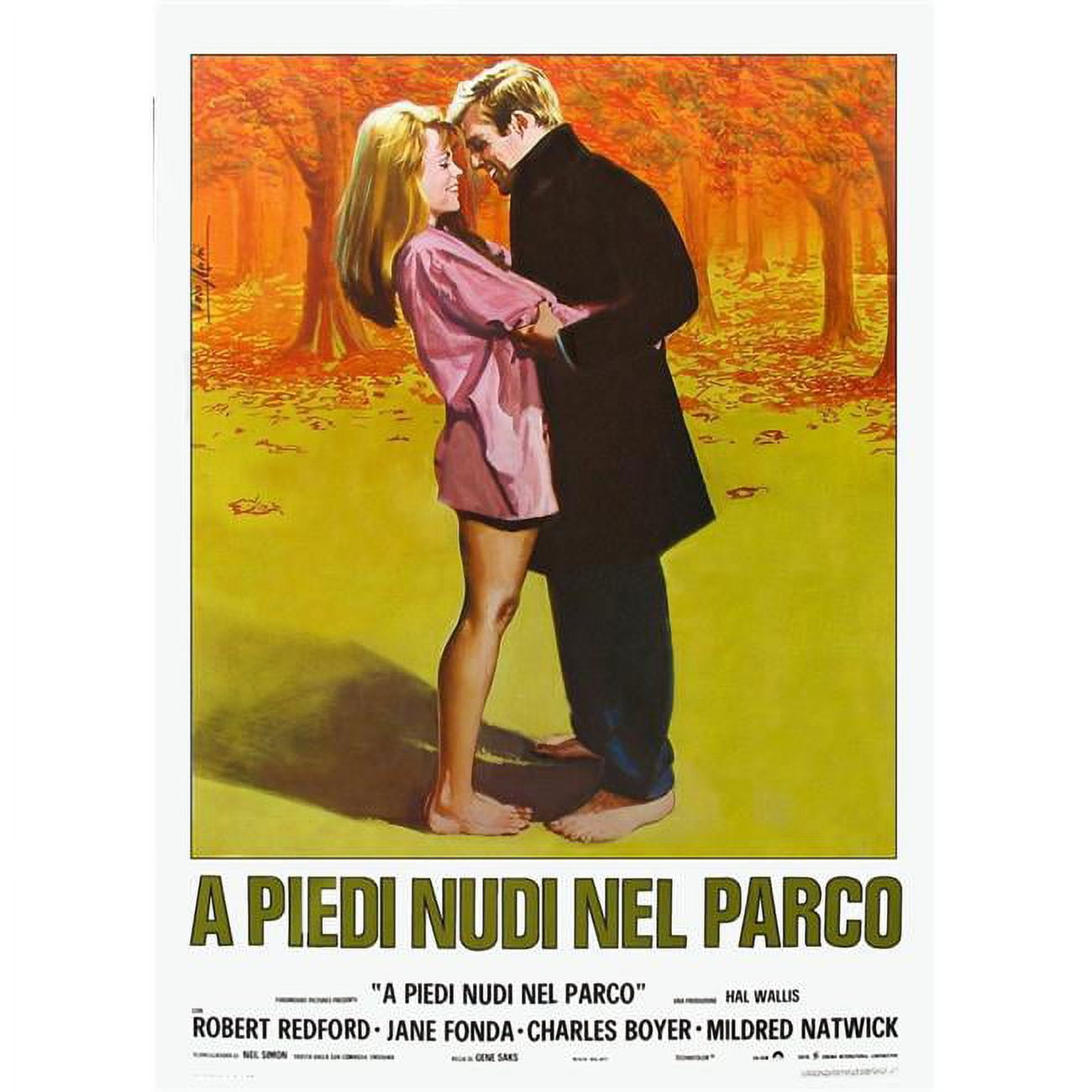 Barefoot In The Park Aka A Piedi Nudi Nel Parco L-R - Jane Fonda Robert ...