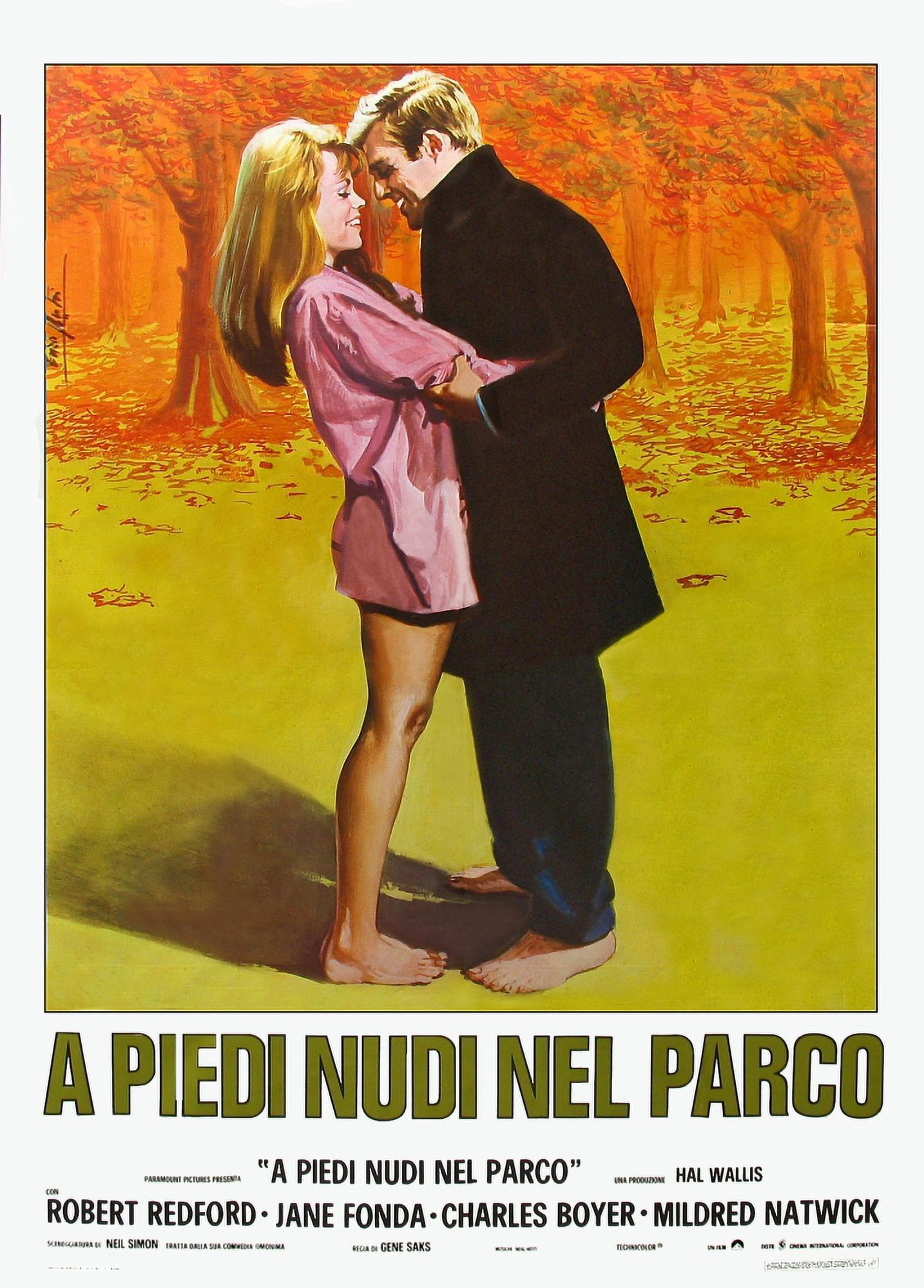 Barefoot In The Park Canvas Art - (24 x 36)