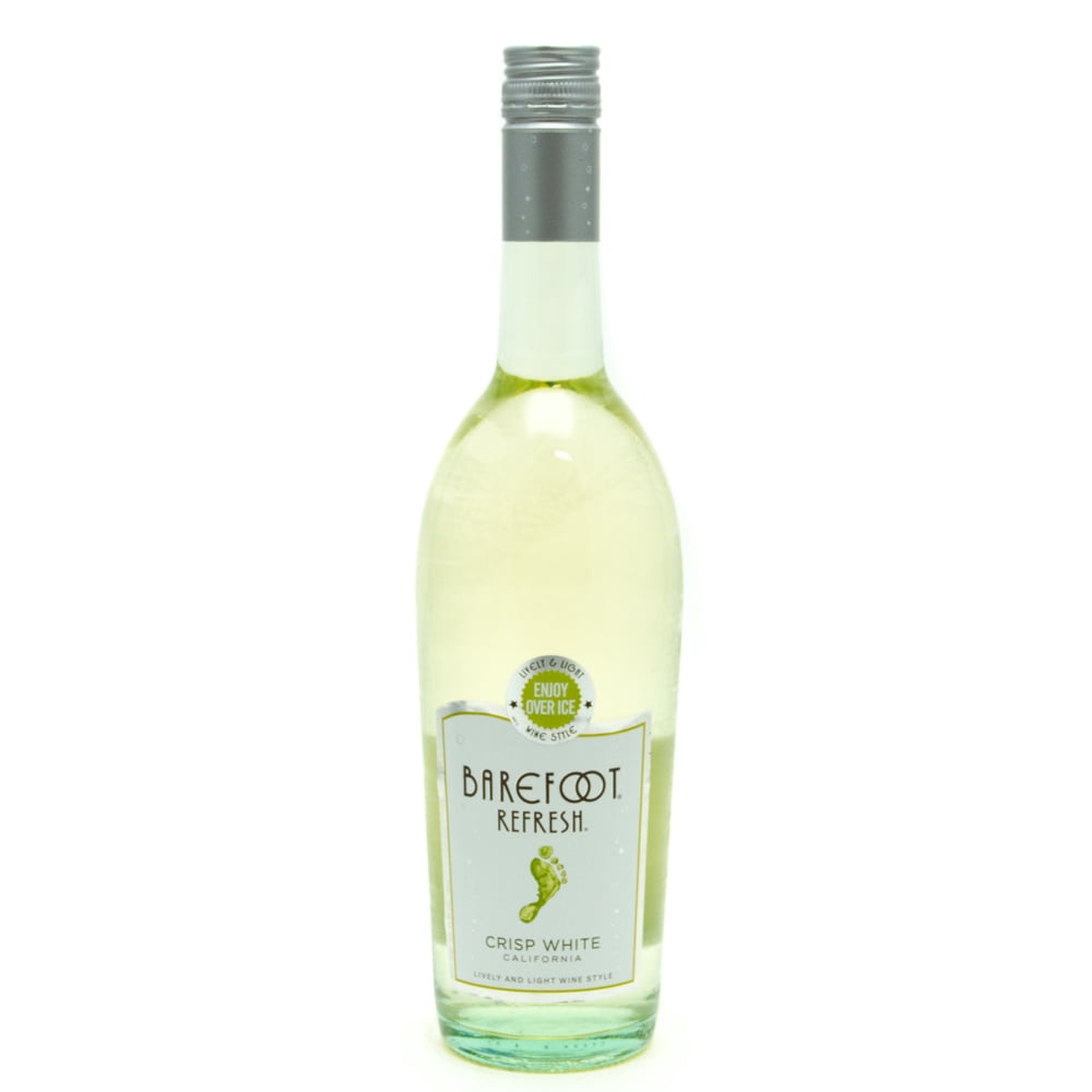 Barefoot Refresh Crisp White Wine 750ml