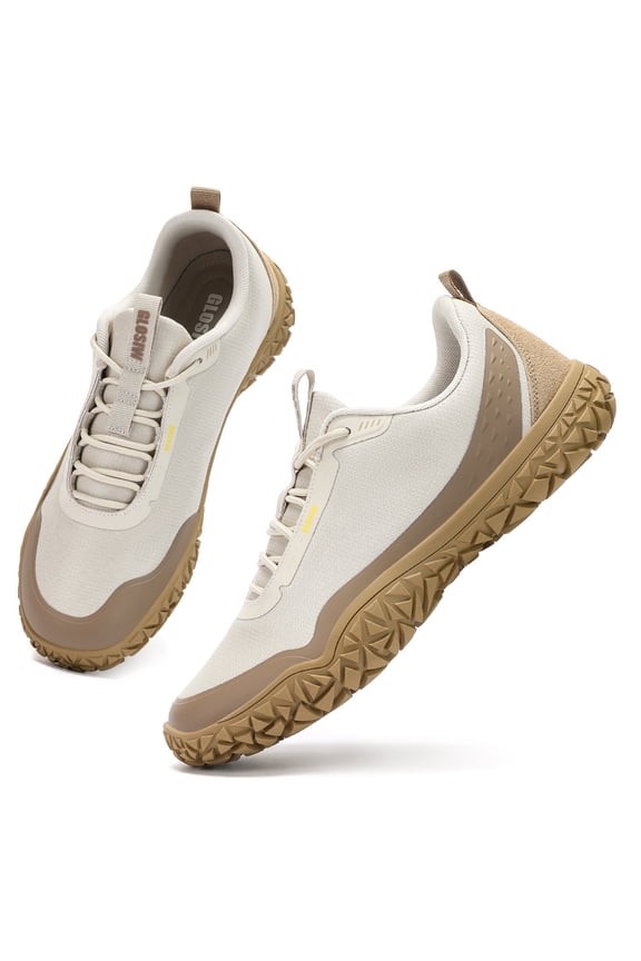 men Sneakers,Wide Toe Box Shoes men Zero Drop Barefoot Shoe Men Trail Running Shoe Non-Slip Lightweight Walking Hiking Shoes Cross-training