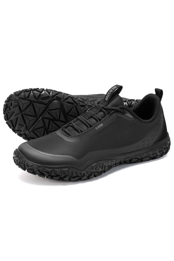 Barefoot Shoe men Sneakers,Wide Toe Box Shoes men Zero Drop Barefoot Shoe Men Trail Running Shoe Non-Slip Lightweight Walking Hiking Shoes Cross-training