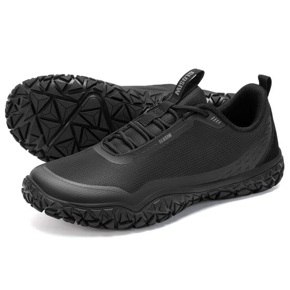 Barefoot Shoe men Sneakers,Wide Toe Box Shoes men Zero Drop Barefoot Shoe Men Trail Running Shoe Non-Slip Lightweight Walking Hiking Shoes Cross-training