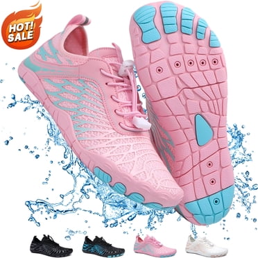 Racqua Men Women Water Shoes Quick Dry Beach Barefoot Shoes Swim Anti ...