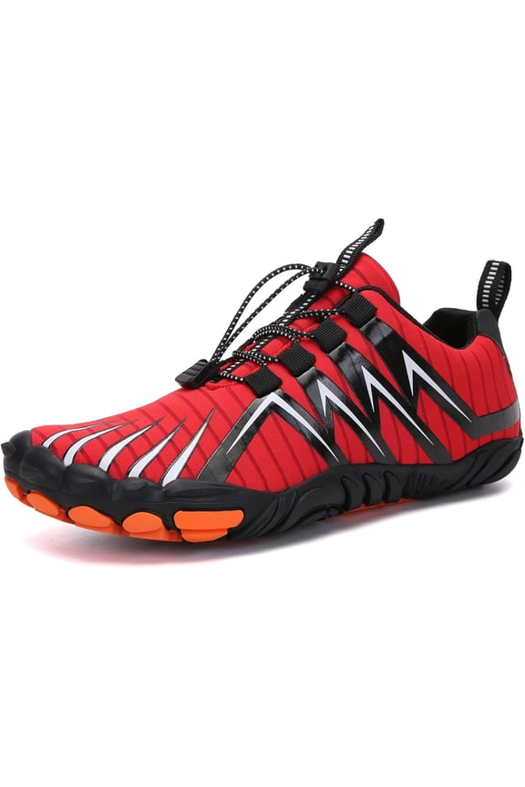 Barefoot Shoes Mens Womens Wide Toe Trail Running Trainers Lightweight Comfortable Shoes for Hiking Fitness Walking Shoes