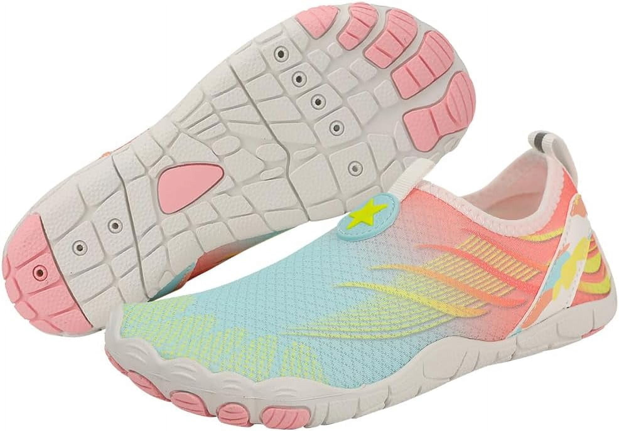 Barefoot Shoes Quick Dry Athletic Hiking Sports Travel Shoes Aqua Shoes, Non-Slip & Breathable Womens Mens Wide Toe Zero Drop Shoes