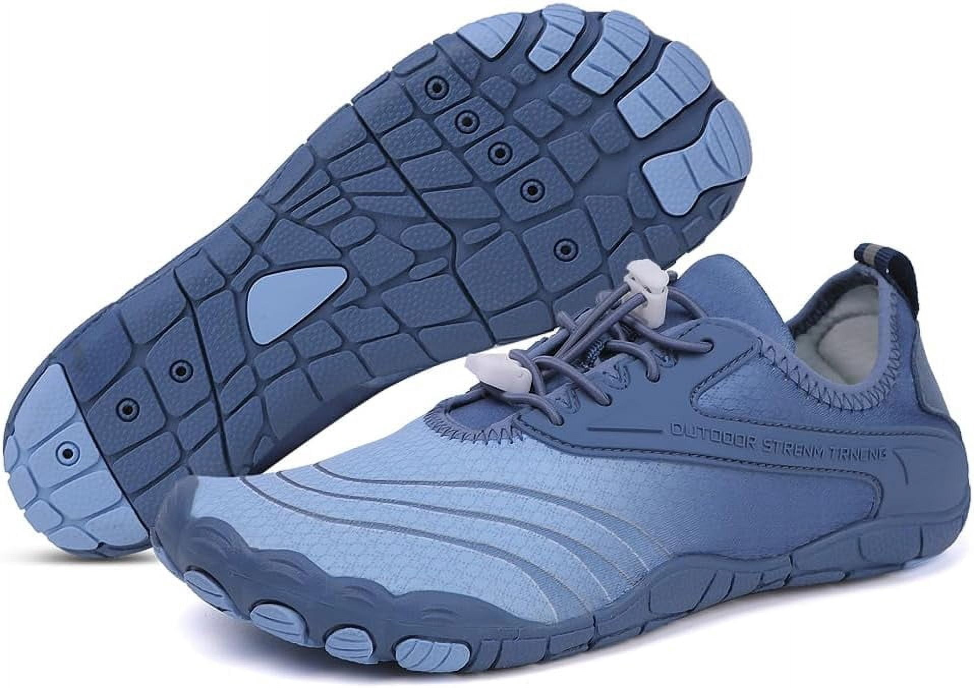 Barefoot Shoes Quick Dry Athletic Hiking Sports Travel Shoes Aqua Shoes, Non-Slip & Breathable Womens Mens Wide Toe Zero Drop Shoes