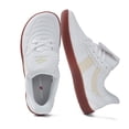thumbnail image 1 of Barefoot Shoes Slip in Women Hands Free Wide Toe Box Slip on Ribbon Long Tongue Arch Support Walking Lace Sneakers for Plantar Fasciitis Orthopedic Zero Drop Gum Sole Minimalist Shoe, 1 of 6