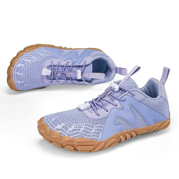 Barefoot Shoes Women Casual Sneakers,Wide Toe Box Shoes Women Zero Drop Barefoot Shoe Men,Minimalist Trail Running Shoe,Anti-slip Lightweight Breathable Comfortable Fashion Walking Hiking Shoes