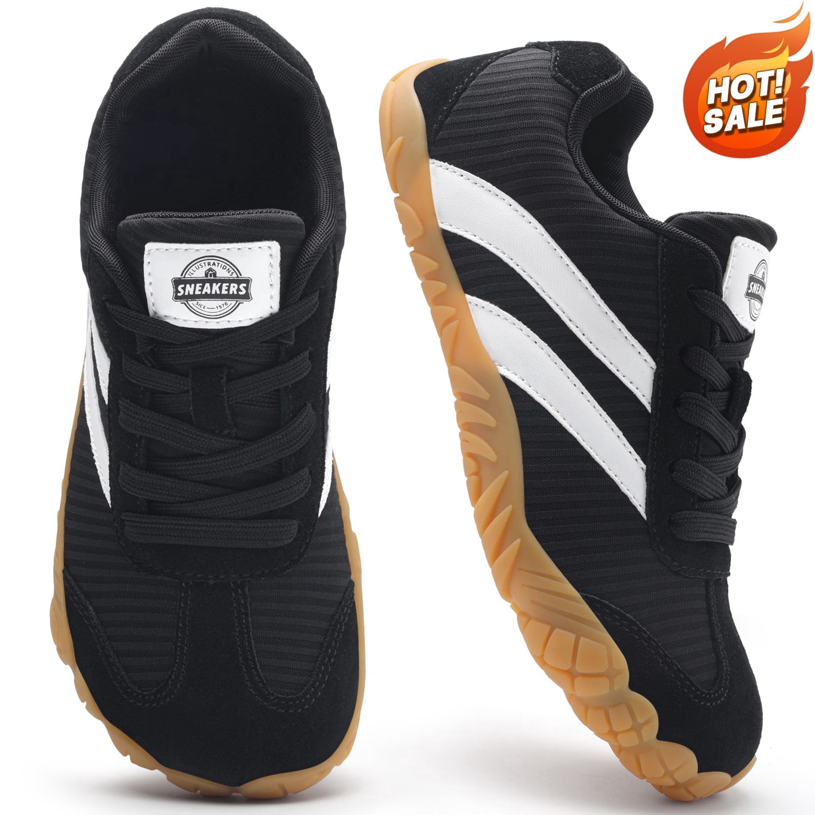 Barefoot Shoes Women Casual Sneakers, Wide Toe Box Shoes Women Zero Drop Barefoot Shoe Men,Non-Slip Lightweight Breathable Running Shoes,Comfortable Fashion Outdoor Walking Hiking Shoes Unisex