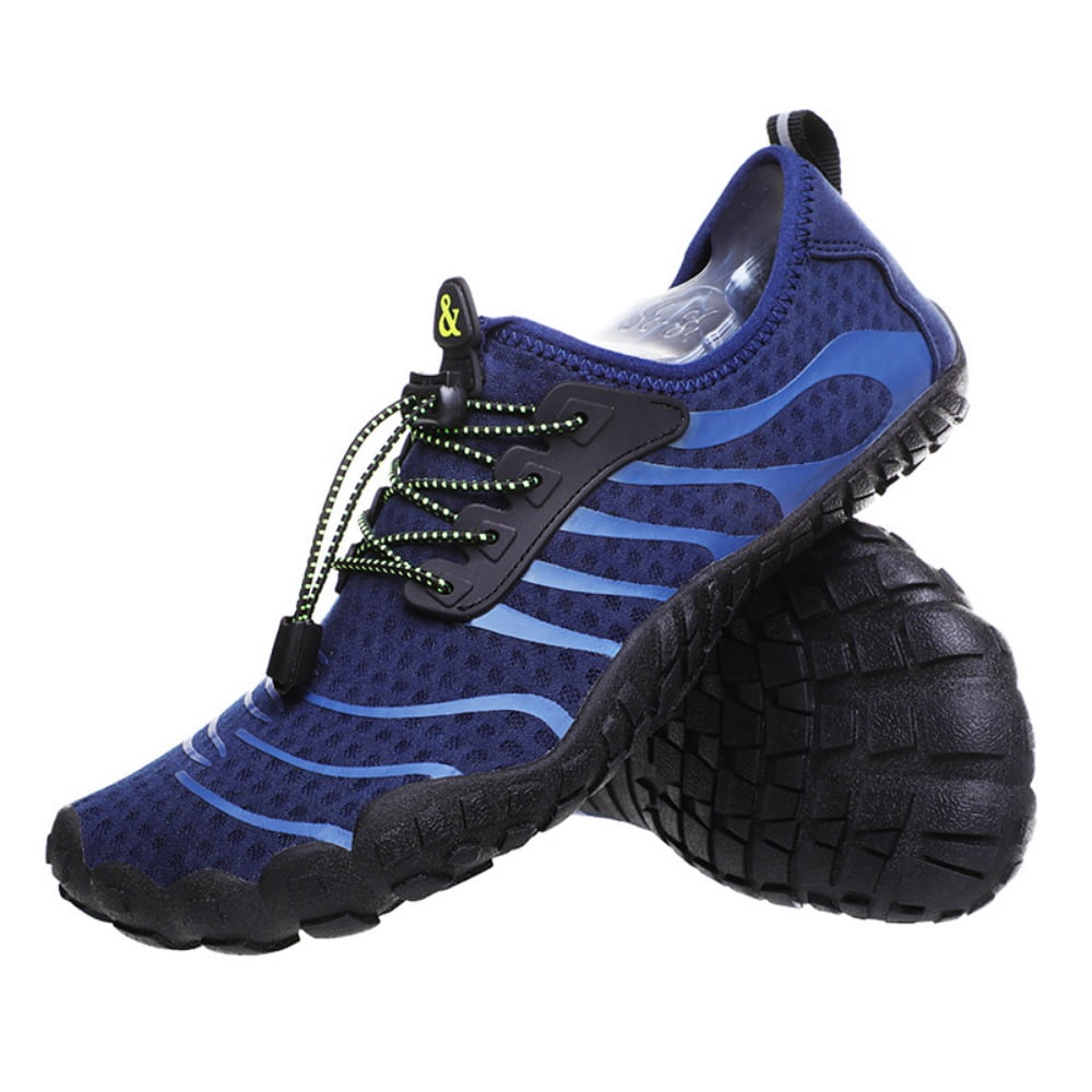 Barefoot Shoes for Women & Men Wide Toe Box Hiking Water Shoes Non-Slip Breathable Barefoot Swim Surf Shoes for Beach Pool Aqua Running & Walking Fast Drainage & Waterproof Design