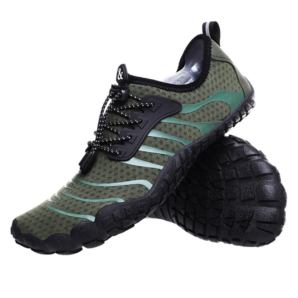 Barefoot Shoes for Women & Men Wide Toe Box Hiking Water Shoes Non-Slip Breathable Barefoot Swim Surf Shoes for Beach Pool Aqua Running & Walking Fast Drainage & Waterproof Design