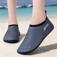 thumbnail image 1 of Barefoot Shoes for Women Slip-On Walking Sneakers with Wide Toe Box Non-Slip Lightweight Sole Breathable Fabric Flexible Minimalist Design for Everyday Wear Hiking Grounding Activities,Gray 44, 1 of 6