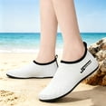 thumbnail image 1 of Barefoot Shoes for Women Slip On Wide Toe Box Zero Drop Non-Slip Lightweight Breathable Walking Running Hiking Grounding Footwear Women Outdoor Trail Gym,White 42, 1 of 6