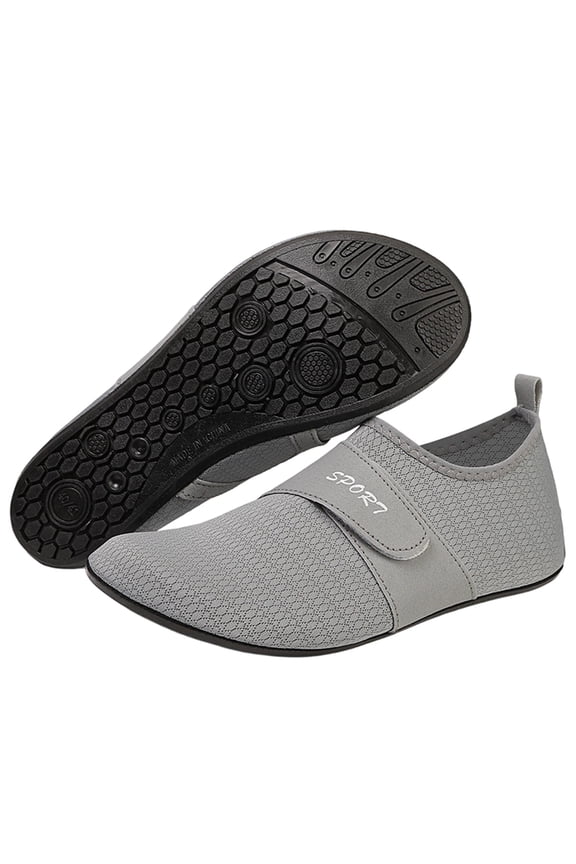 Barefoot Shoes Women Wide Toe Box Slip On Non-Slip Lightweight Hiking Walking Running Sneakers for Women Grounded Trail Outdoor Daily Wear,Gray 40