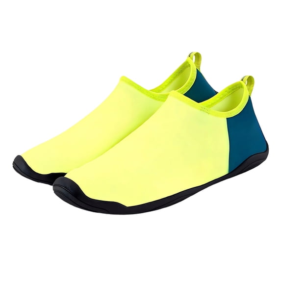 Barefoot Shoes Womens Lightweight Breathable Mesh Wide Toe Box Non-Slip Sole Flexible Thin Sole Athletic Footwear for Women Ideal for Walking Running Hiking Swimming Outdoor Activities,Yellow 36