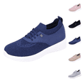 thumbnail image 1 of Barefoot Shoes Womens Lightweight Slip On Walking Shoes Breathable Zero Drop Sneakers for Outdoor Casual Tennis Fashion Blue 38, 1 of 8