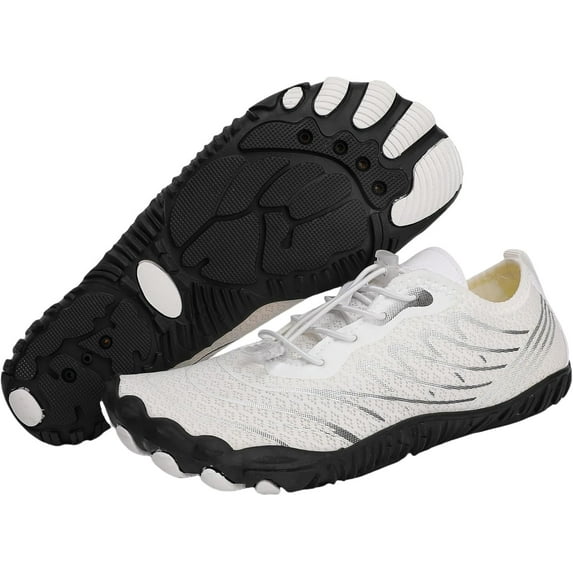 Barefoot Shoes for Hiking & Walking | Wide Toe Box Minimalist Footwear for Men and Women | Anti-Slip Sole