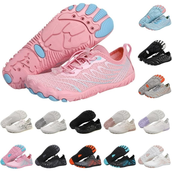 Barefoot Shoes for Hiking & Walking | Wide Toe Box Minimalist Footwear for Men and Women | Anti-Slip Sole