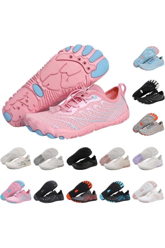 Barefoot Shoes for Hiking & Walking | Wide Toe Box Minimalist Footwear for Men and Women | Anti-Slip Sole