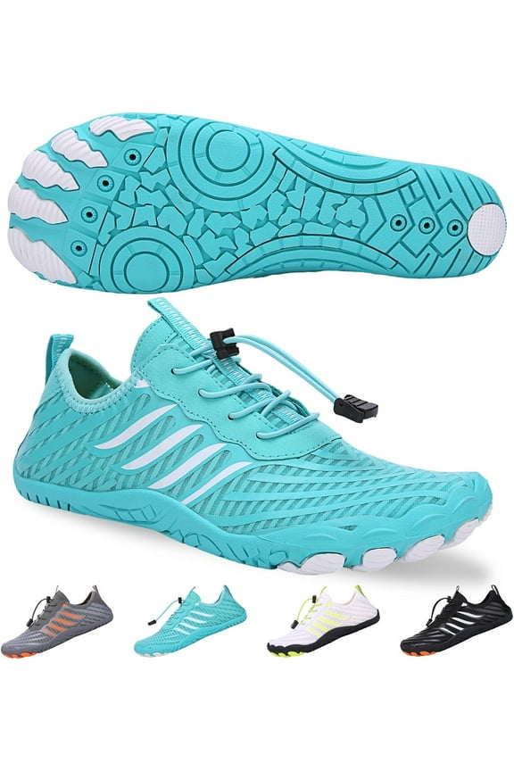 Barefoot Shoes for Women Men, Breathable anti-Slip Athletic Footwear, Wide Toe Water Shoes, Anti-Slip Shoes for Women Men, Grounded Comfort wear