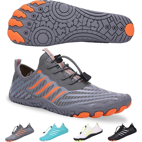 Barefoot Shoes for Women Men, Breathable anti-Slip Athletic Footwear, Wide Toe Water Shoes, Anti-Slip Shoes for Women Men, Grounded Comfort wear