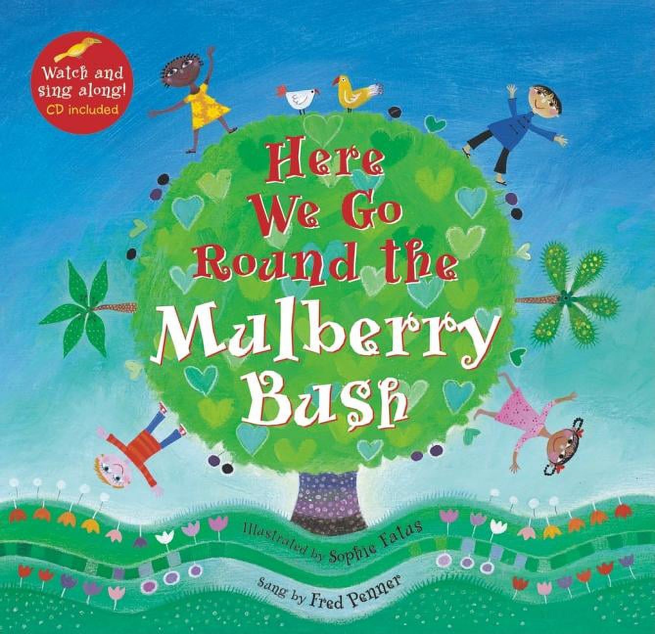 Barefoot Singalongs: Here We Go Round the Mulberry Bush (Paperback) - image 1 of 3