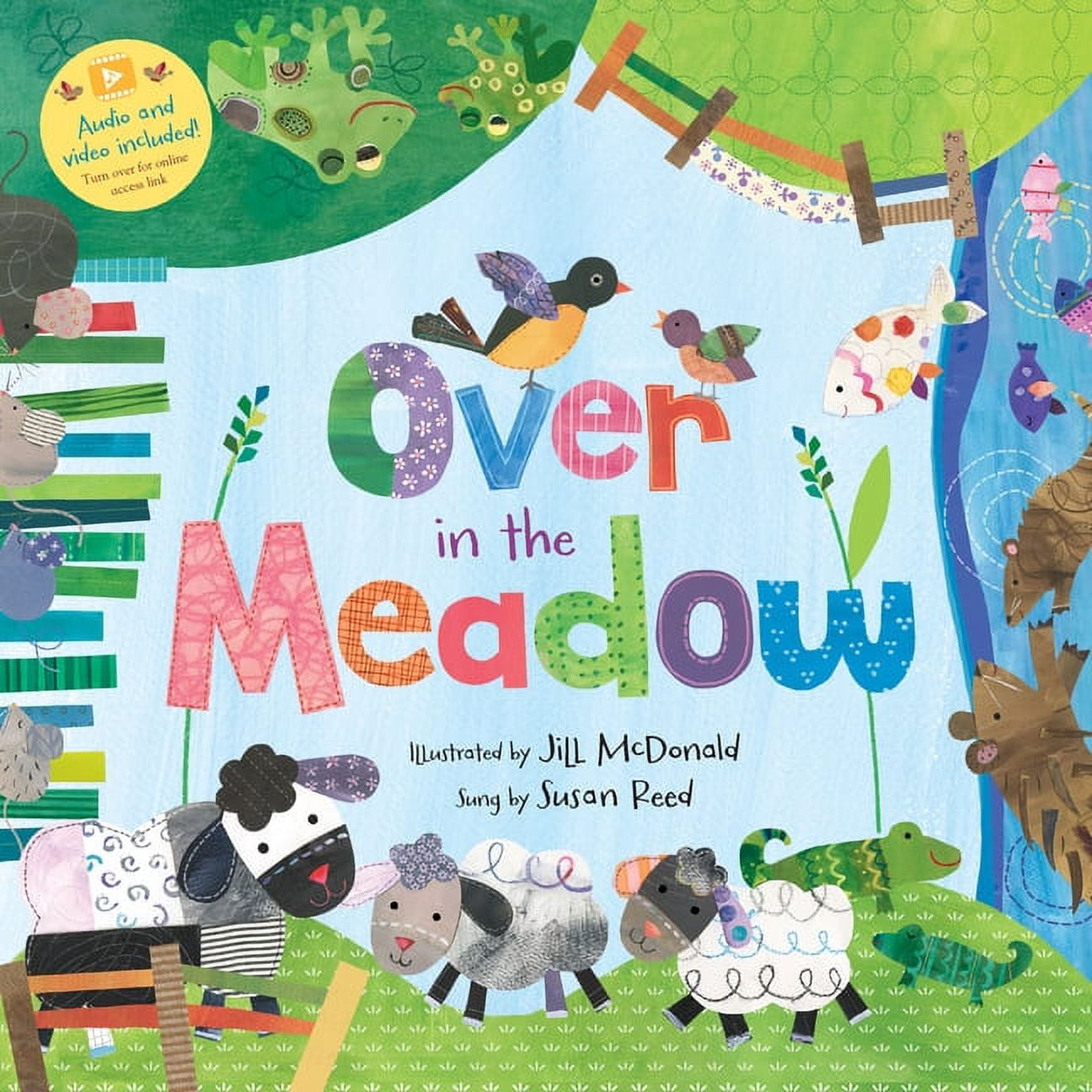 Barefoot Singalongs Over in the Meadow, (Board Book)