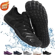 Barefoot Shoes Womens Mens,Wide-Toe Box Hiking Water Shoes, Non-Slip Quick Dry Breathable Barefoot Shoes for Aquatic Sports Hiking Running Beach Swimming Pool B