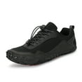 thumbnail image 1 of Barefoot Water Shoes Mens Trail Runner Wide Toe Box Hiking Shoes Minimalist Zero Drop Sole Quick Dry Water Sports Sneakers Black 45, 1 of 5