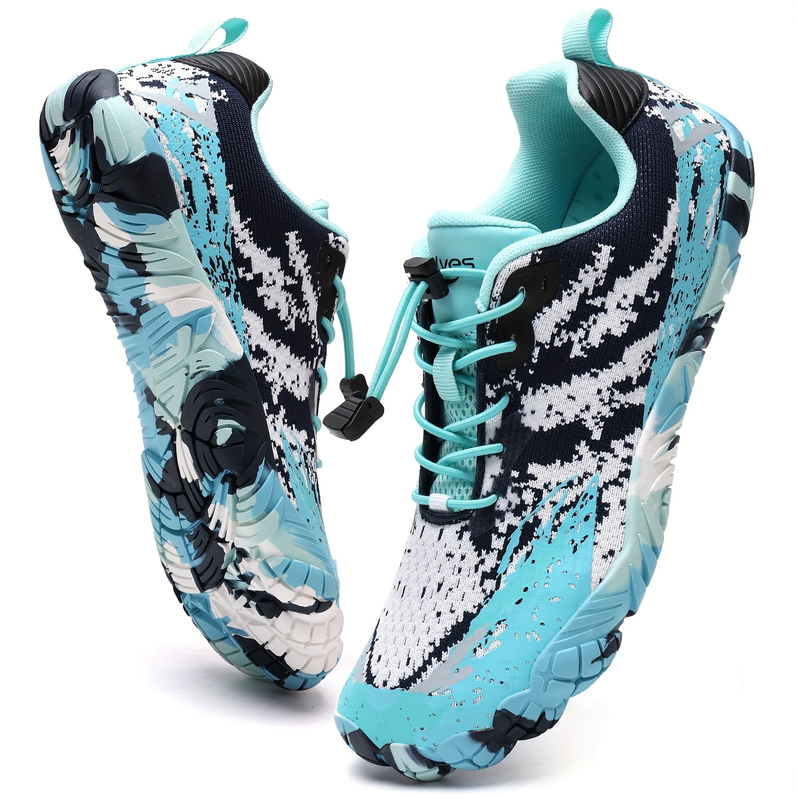 Barefoot Water Shoes For Women Wide Toe Quick-Dry Lightweight Mesh ...