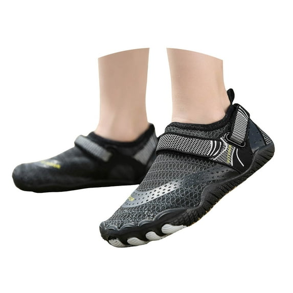 Barefoot Water Shoes for Kids Boys Girls Wide Toe Box Quick-Dry Sand Shoes Non-Slip Beach Water Shoes