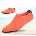 thumbnail image 1 of Barefoot Water Skin Shoes, Epicgadget(TM) Quick-Dry Flexible Water Skin Shoes Aqua Socks for Beach, Swim, Diving, Snorkeling, Running, Surfing and Yoga Exercise (Orange, M. US 5-6 EUR 36-37), 1 of 6