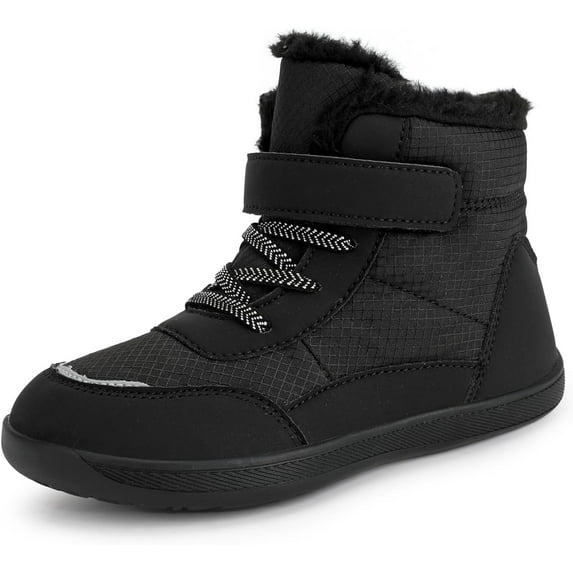 Barefoot Winter Boots Kids Waterproof Winter Footwear Barefoot Shoes Hiking Footwear Wide Toe Box Boots